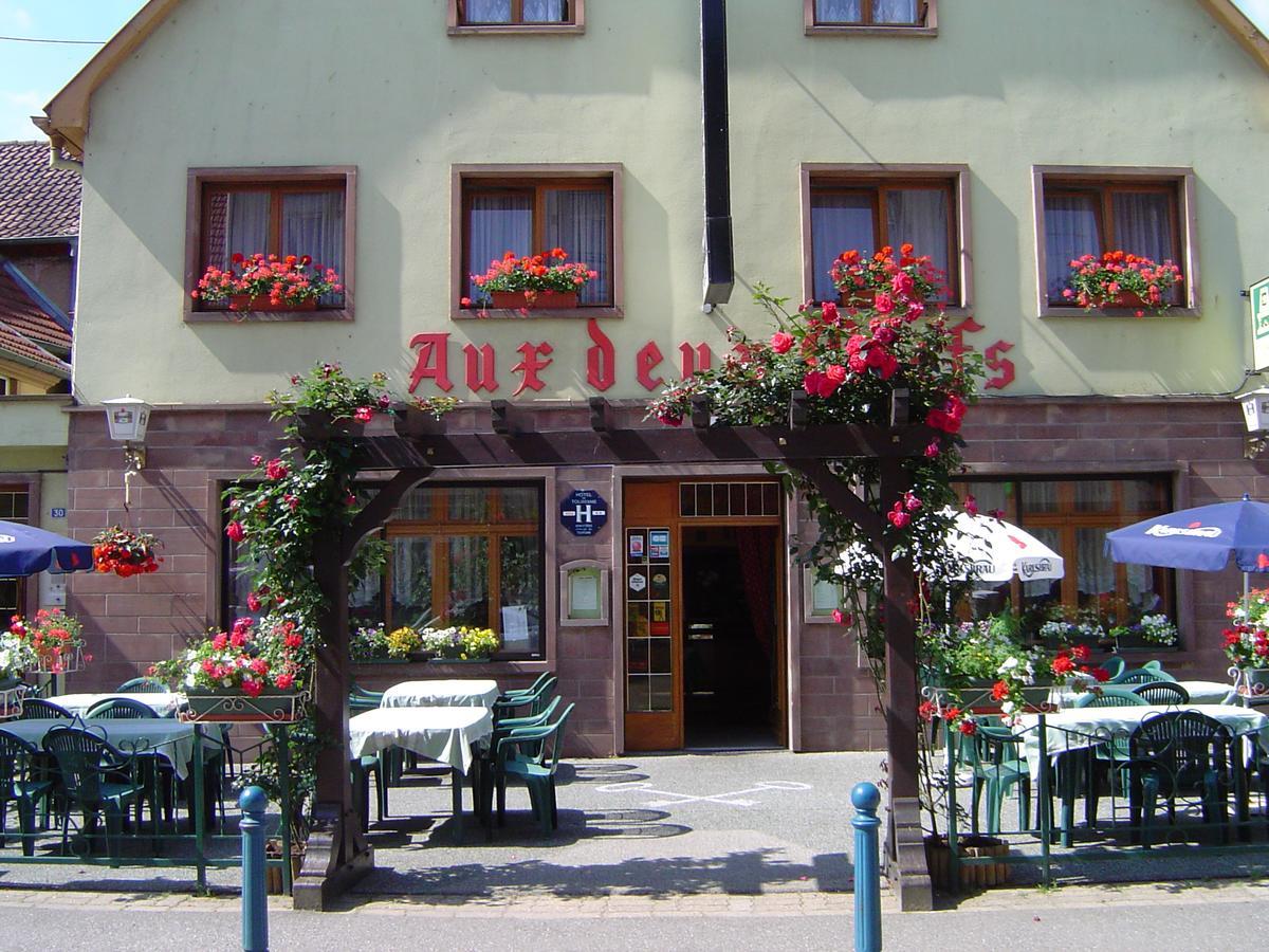 Hotel Aux Deux Clefs Marmoutier Exterior foto